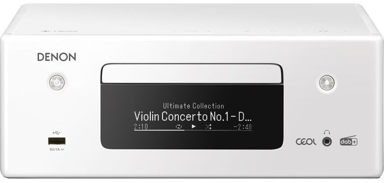 Mikrosystém Denon RCD-N11 DAB CEOL + repro Polk S20E-W bílý