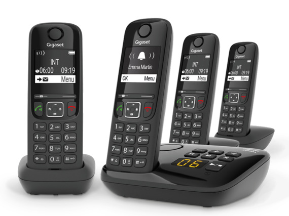 Domácí telefon Gigaset AS690 černý Domácí telefon Gigaset AS690 černý