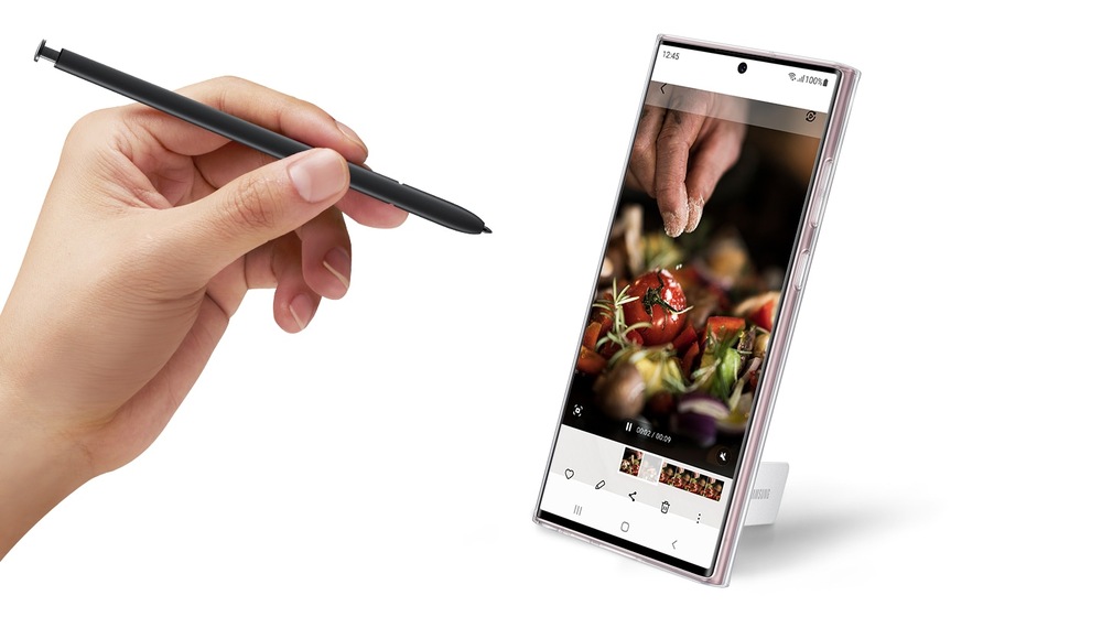 Stylus Samsung S Pen pro Galaxy S22 Ultra černý