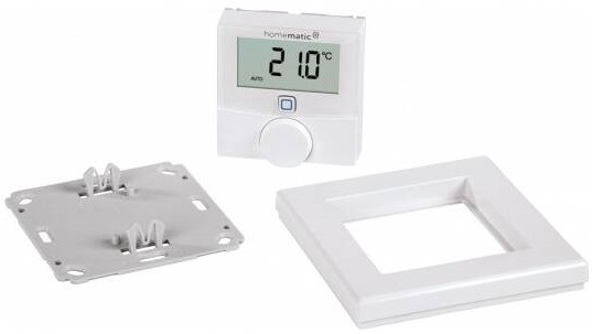 Termostat Homematic IP se senzorem vlhkosti, nástěnný Termostat Homematic IP se senzorem vlhkosti, nástěnný