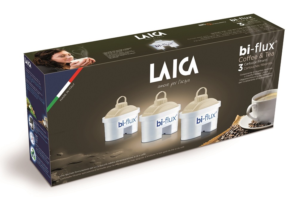 Filtr na vodu Laica Bi-flux C3M, 3 ks bílý