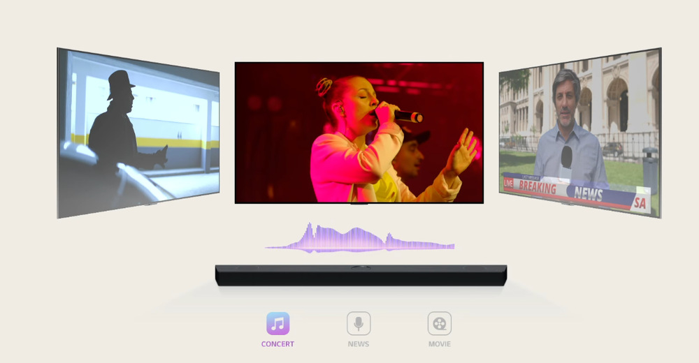 Soundbar LG S77TY černý Soundbar LG S77TY černý