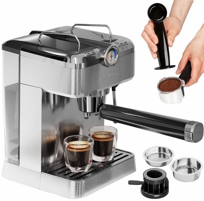 Pákový kávovar Profi Cook ES-KA 1267 nerez Pákový kávovar Profi Cook ES-KA 1267 nerez