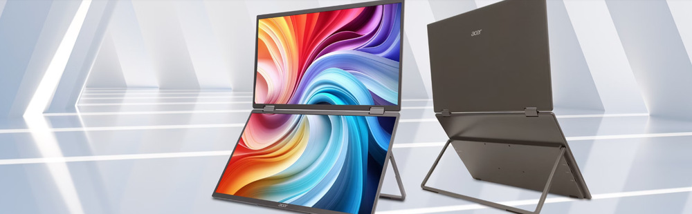 Lifestylová fotka monitoru Acer PD243YEbmiuux