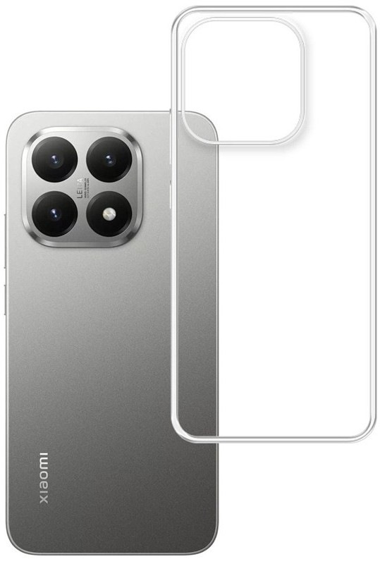 Kryt na mobil 3mk Clear Case na Xiaomi 15T v průhledném provedení