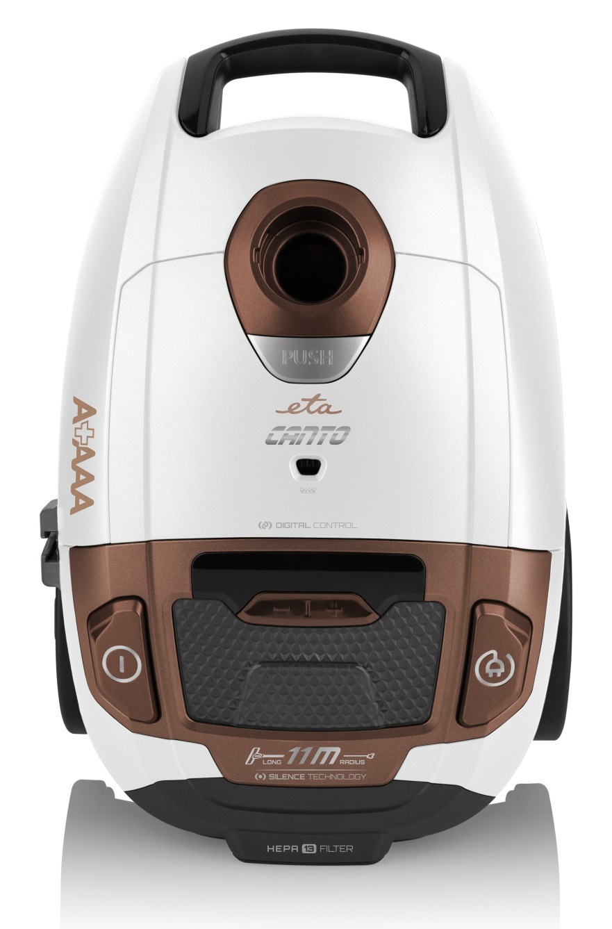 Podlahový vysavač ETA Canto II 3492 90020 bílý/bronzový