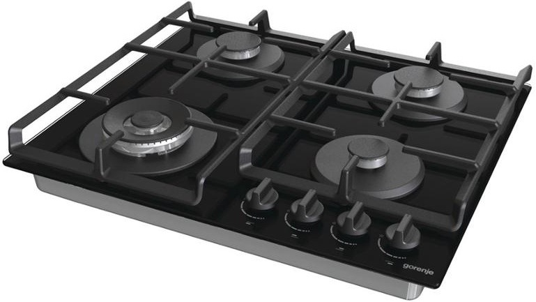 Plynový sporák Gorenje GTW641EB, černý, Moderní design