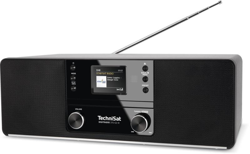 Internetový radiopřijímač s DAB+ Technisat DIGITRADIO 370 CD IR černý