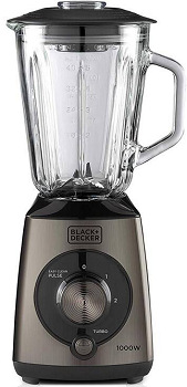 Stolní mixér Black+Decker BXJB1000E černý/nerez