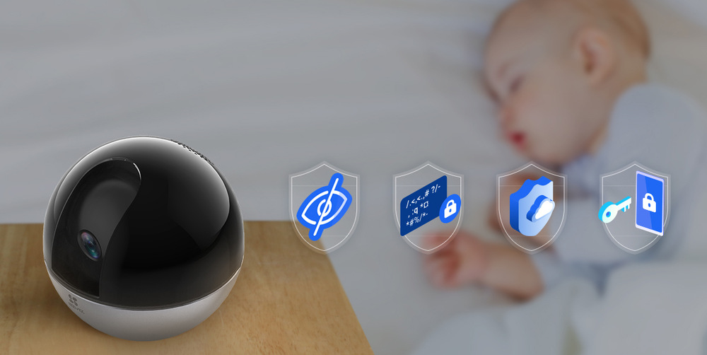 IP kamera EZVIZ C6W černá IP kamera EZVIZ C6W černá