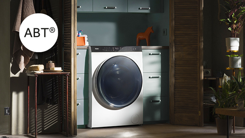 Pračka se sušičkou Haier SuperDrum HWD100BD1499U1N bílá