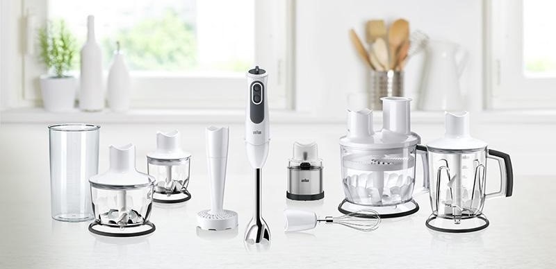 Ponorný mixér Braun MultiQuick 3 Vario MQ3100WH PLUS šedý/bílý Ponorný mixér Braun MultiQuick 3 Vario MQ3100WH PLUS šedý/bílý