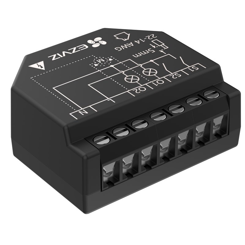 Releová jednotka EZVIZ T36-WM (2ch) černá