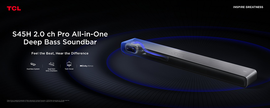 Soundbar TCL S45HE černý