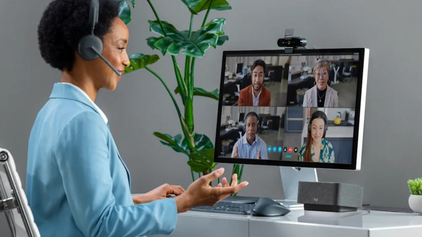 Webkamera Logitech Brio 4K Graphite grafitová Logitech Brio 4K, grafitová