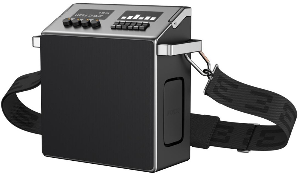 Přenosný reproduktor Mondo Speaker Medium zlatý Přenosný reproduktor Mondo Speaker Medium, přední pohled