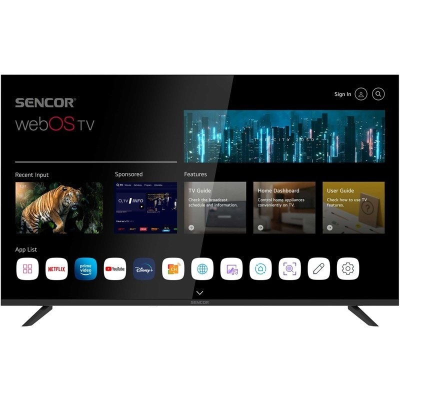 Televize Sencor SLE 43US804B