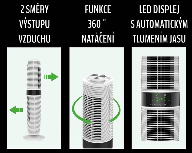 Ventilátor sloupový Airbi ZEPHYR Ventilátor sloupový Airbi ZEPHYR