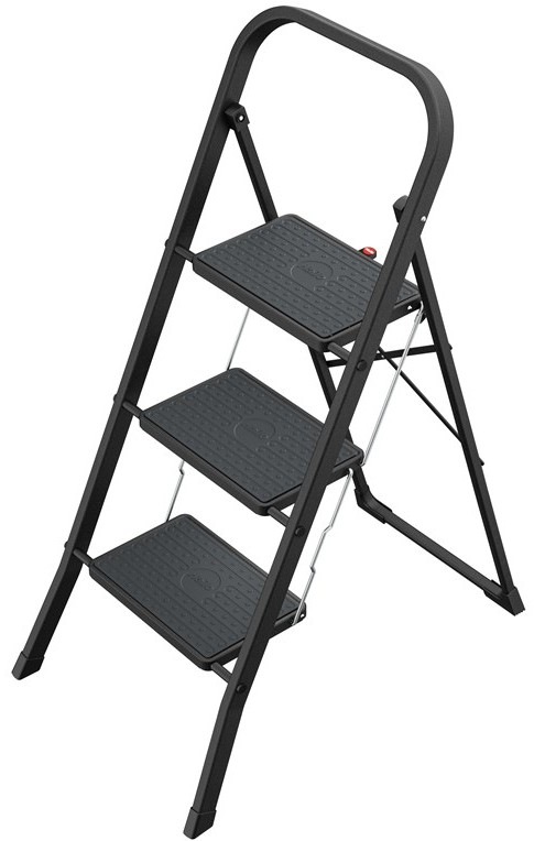 Schůdky Hailo 4397310 K44 StandardLine 3 s výškou plošiny 70 cm