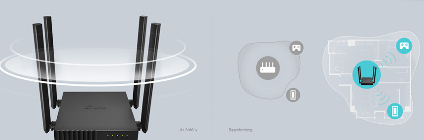 TP-Link Archer C54 + extender RE200
