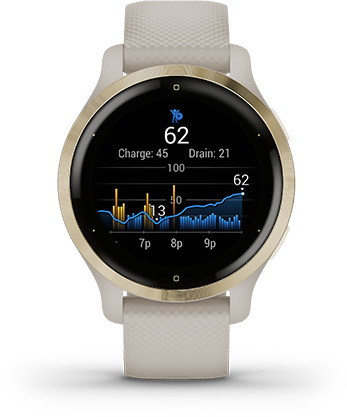 GPS hodinky Garmin Venu 2S - ZÁNOVNÍ - 12 měsíců záruka - Rose Gold/White Leather Band GPS hodinky Garmin Venu 2S - ZÁNOVNÍ - 12 měsíců záruka - Rose Gold/White Leather Band