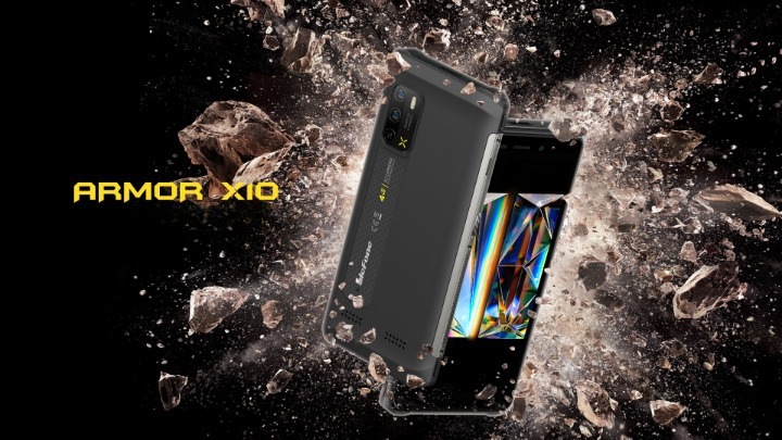 Mobilní telefon UleFone Armor X10 černý