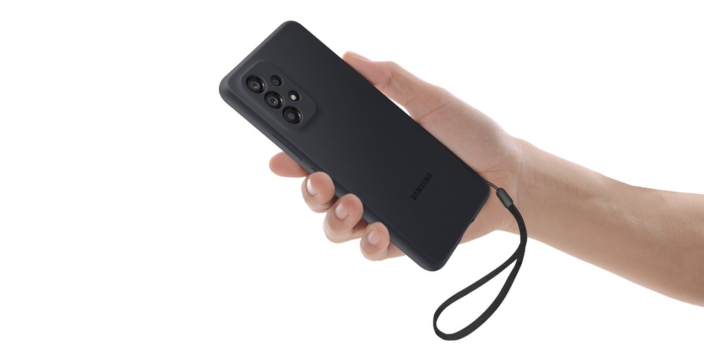 Kryt na mobil Samsung Silicon Cover na Galaxy A53 5G modrý Kryt na mobil Samsung Silicon Cover na Galaxy A53 5G modrý