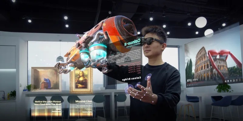 Brýle pro virtuální realitu XREAL Air 2 Ultra AR černé