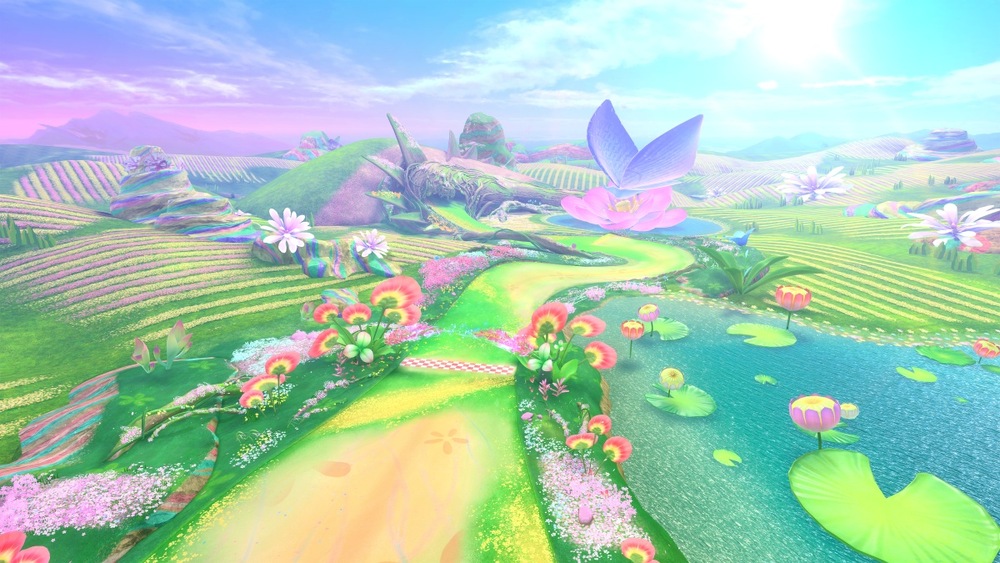 Hra Nintendo Switch 2 Kirby Air Riders Ve hře máte na výběr z bohaté nabídky oblíbených hrdinů.