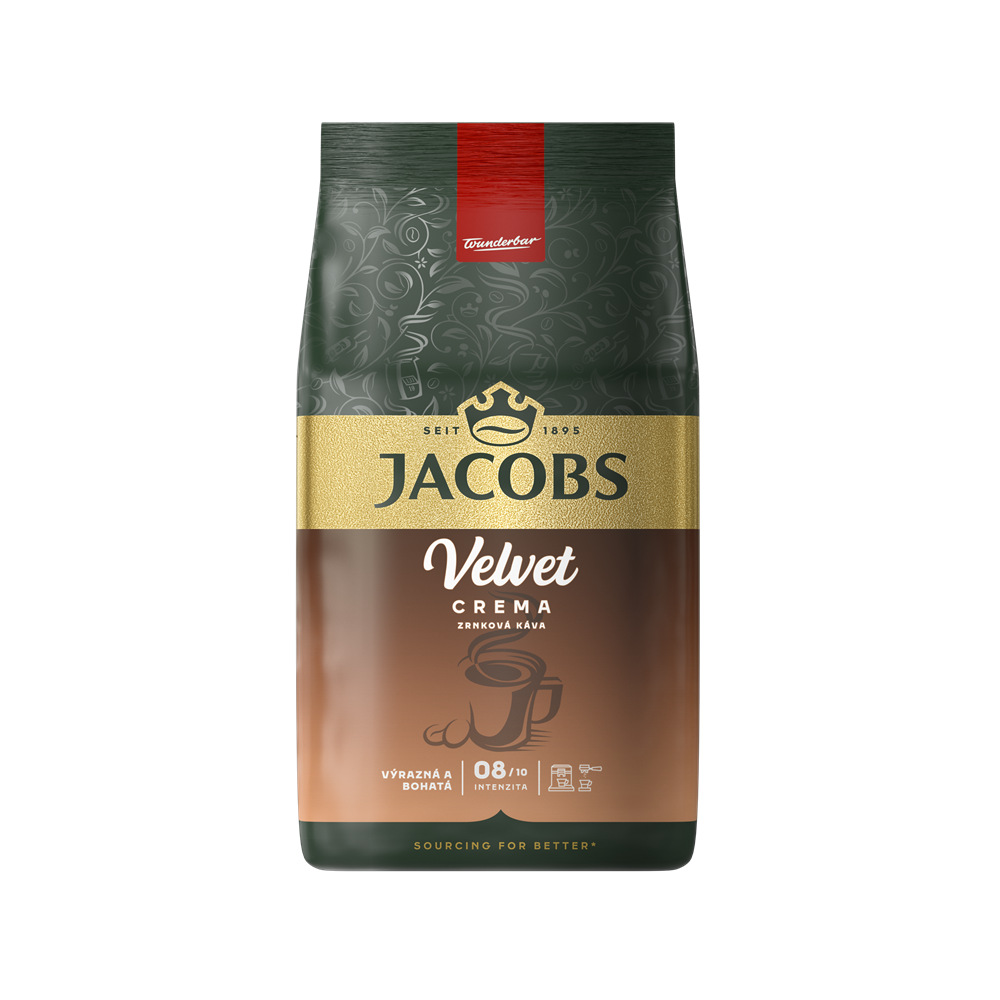 Káva zrnková Jacobs Velvet Crema 1 kg