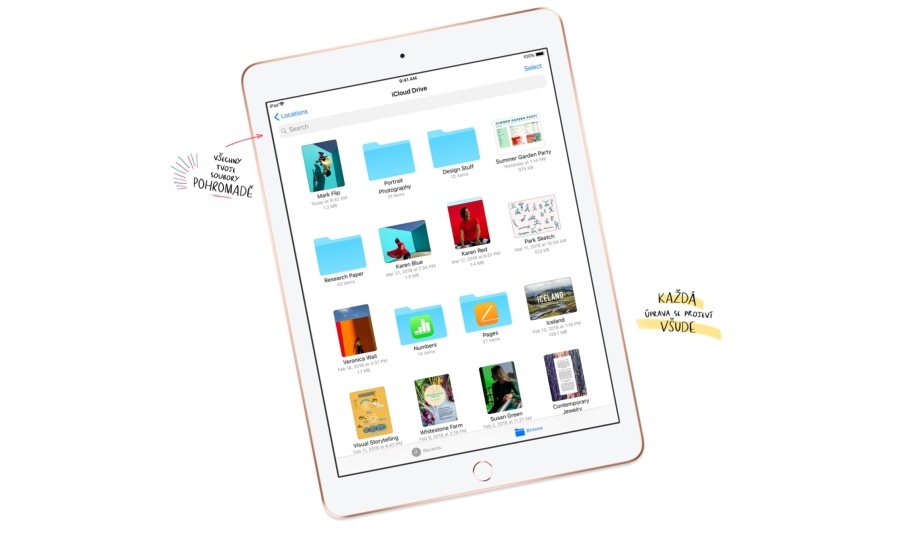 Dotykový tablet Apple iPad (2018) Wi-Fi 32 GB - Space Gray iPad (2018)