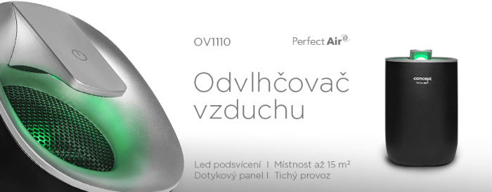 Odvlhčovač Concept Perfect Air OV1110 Concept Perfect Air OV1110, černá