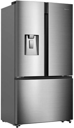 Americká lednice Hisense RF750N4ISF nerez