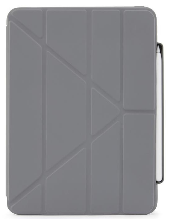 Pouzdro na tablet Pipetto Origami Penci na Apple iPad Pro 11“ (2021/2020/2018) šedé