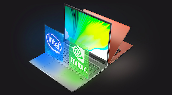 Notebook Acer Swift 3 (SF314-59-57Q9) růžový Notebook Acer Swift 3 (SF314-59-57Q9) růžový