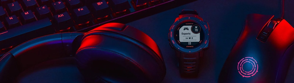 Chytré hodinky Garmin Instinct Esports Edition - Black Lava