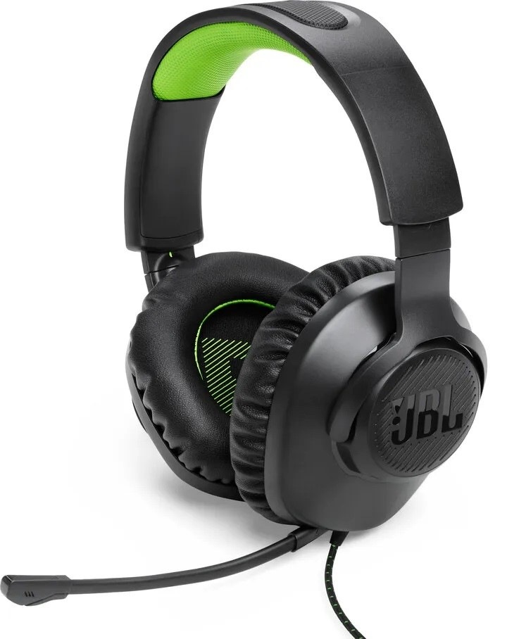 Headset JBL Quantum 100X Console černý/zelený
