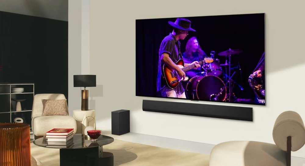 Soundbar LG SG10TY černý Soundbar LG SG10TY
