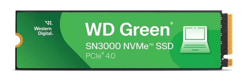 SSD SANDISK WD Green SN3000 1TB, PCIe Gen4 powered by SANDISK