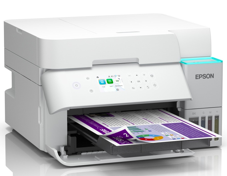 Tiskárna multifunkční Epson EcoTank L6376 A4, 18str./min., 9str./min., 4800 × 1200, automatický duplex, - bílý