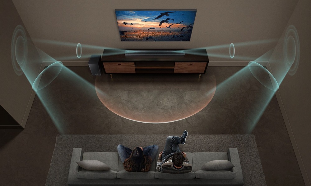 Soundbar Samsung HWQ60R černý Soundbar Samsung HWQ60R černý