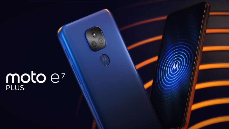Mobilní telefon Motorola Moto E7 Plus modrý Mobilní telefon Motorola Moto E7 Plus modrý