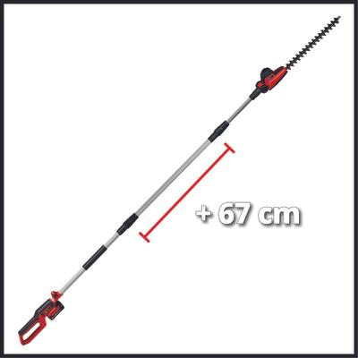 Nůžky na živý plot Einhell GC-HH 18/45 Li T-Solo (bez baterie) 3410585 Nůžky na živý plot Einhell GC-HH 18/45 Li T-Solo (bez baterie) 3410585