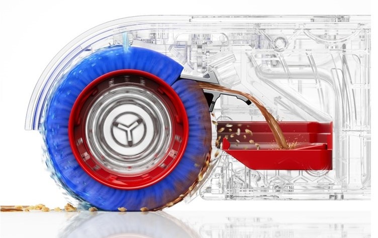 Podlahová myčka Dyson Clean+Wash Hygiene fialová