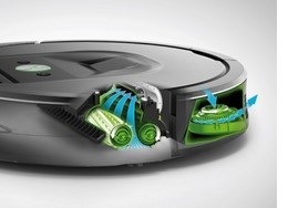 Robotický vysavač iRobot Roomba 960 černý/stříbrný Robotický vysavač iRobot Roomba 960 černý/stříbrný