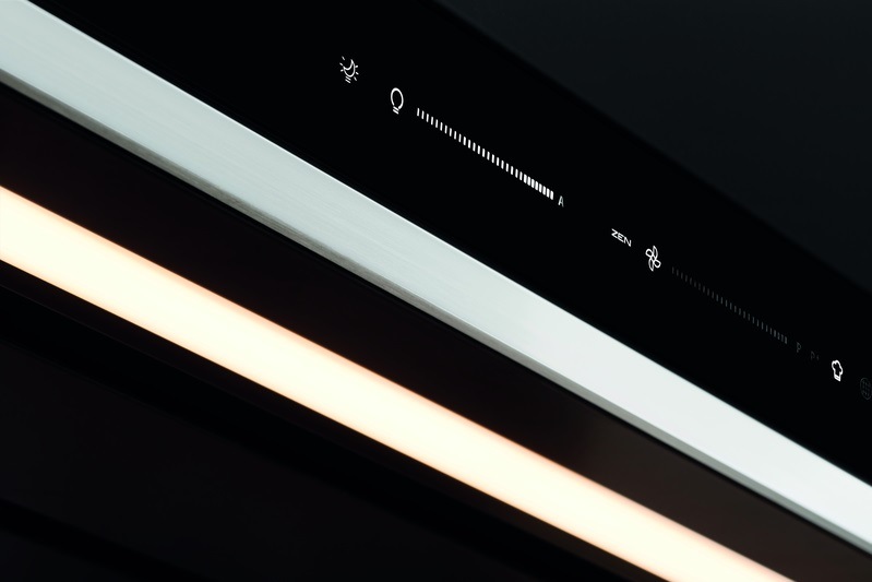 Odsavač par Whirlpool WCT3 64 FLB X nerez Odsavač par Whirlpool WCT3 64 FLB X, pásové LED osvětlení