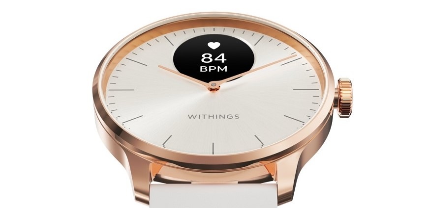 Chytré hodinky Withings Scanwatch Light 37 mm béžové Chytré hodinky Withings Scanwatch Light 37 mm béžové