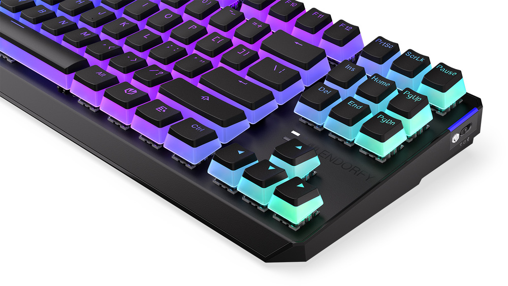 Klávesnice ENDORFY Thock TKL Wireless Red Pudding, US layout černá