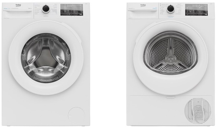 Set BEKO pračka BM3WFU4941WW + sušička BM3T4924WW