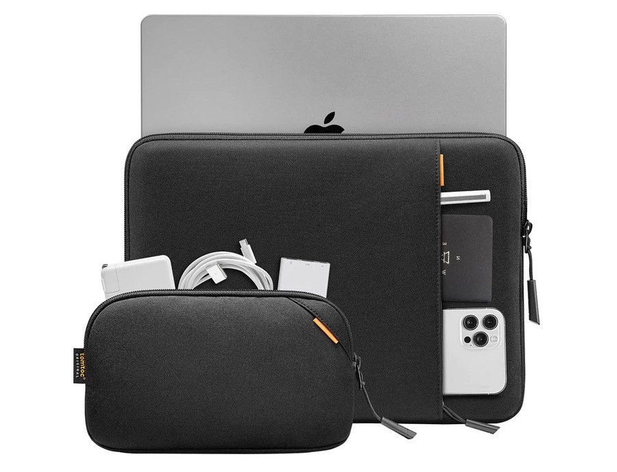 Pouzdro na notebook tomtoc Sleeve Kit na 13" MacBook Pro / Air - černé